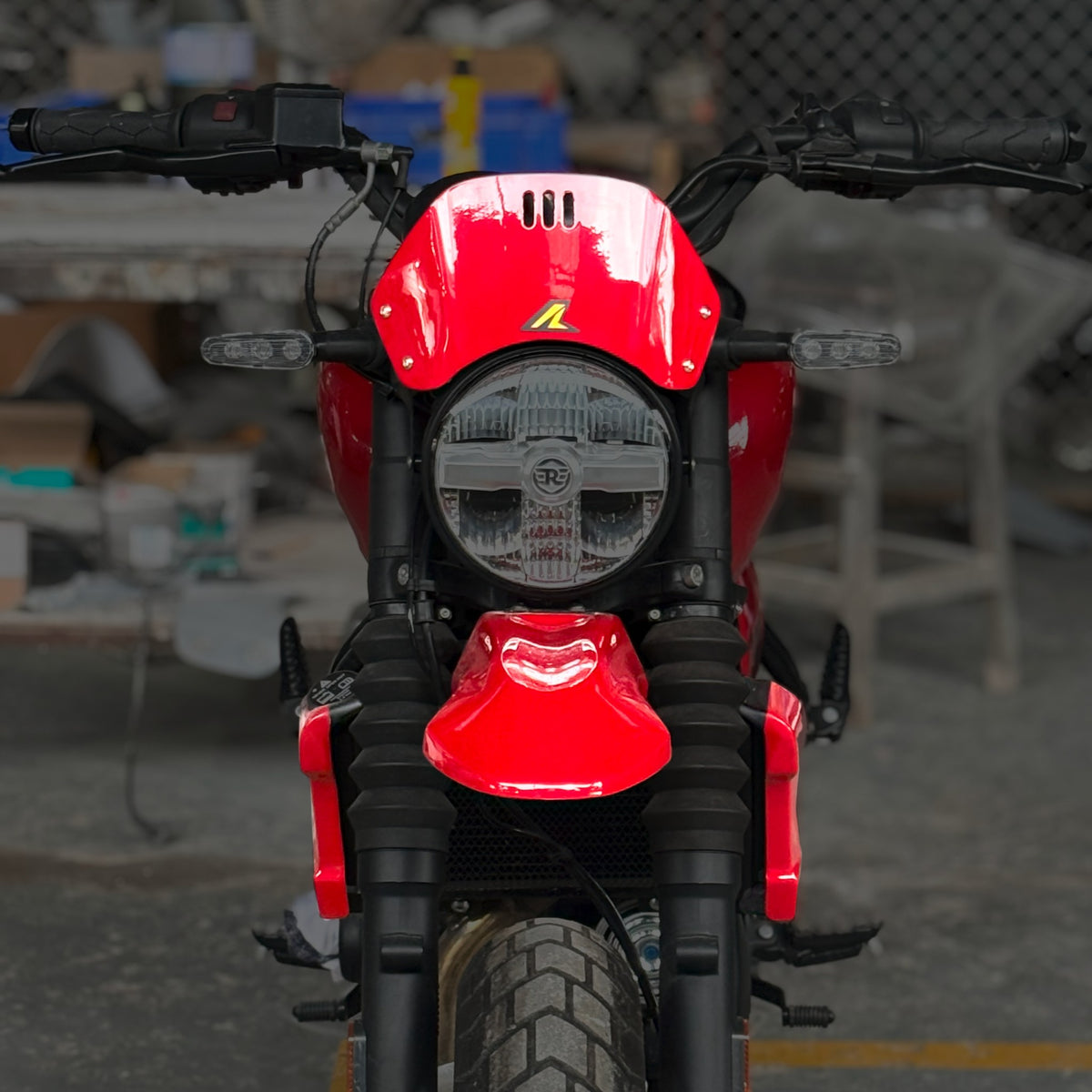 Guerrilla 450- 2RUFF Scrambler Flyscreen