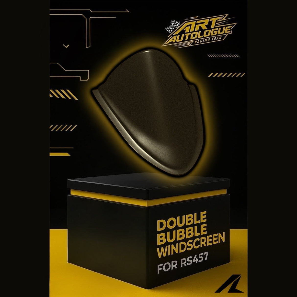 Aprilia RS 457 | Double Bubble Windscreen