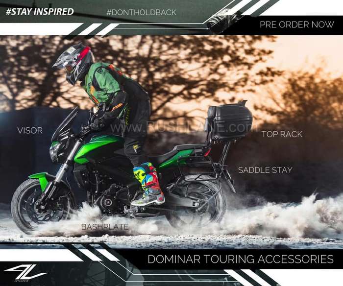 2019 Bajaj Dominar 400 Touring Accessories by Autologue - Prices Revealed