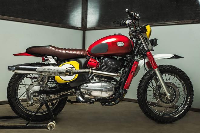 Modified Jawa 42 by Autologue Design is an absolute visual treat!