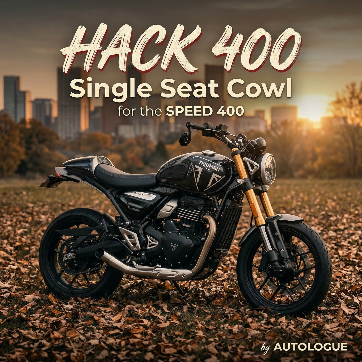 Speed400 Seat cowl