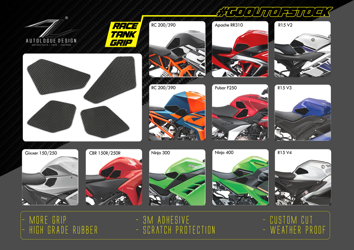 Autologue Race tank grip