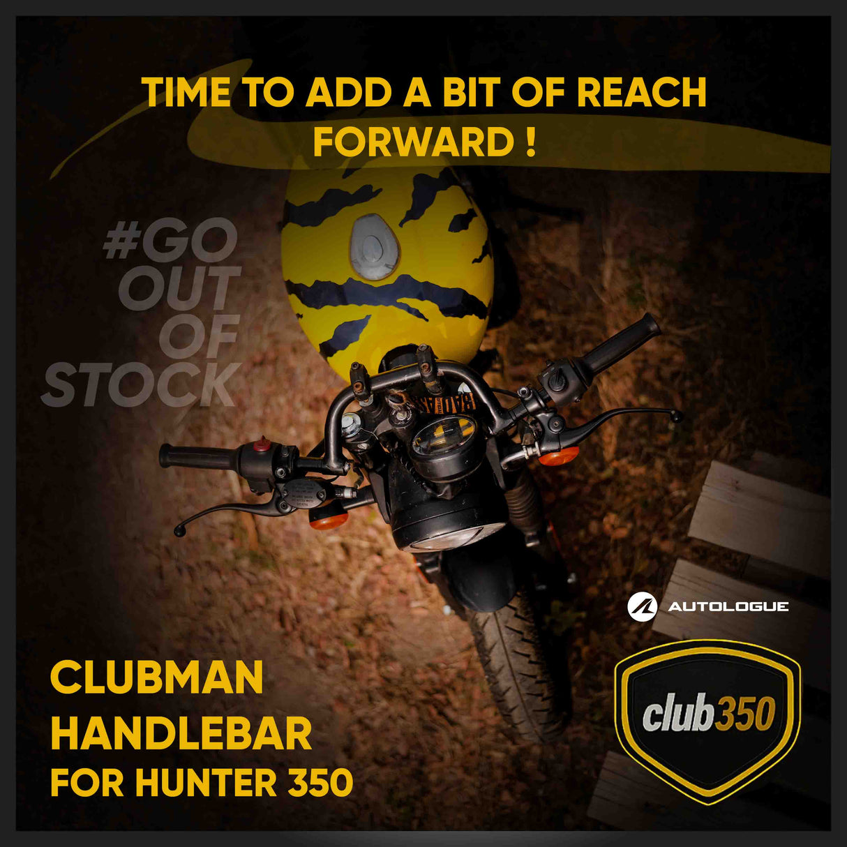 Club 350 Handlebar for Hunter
