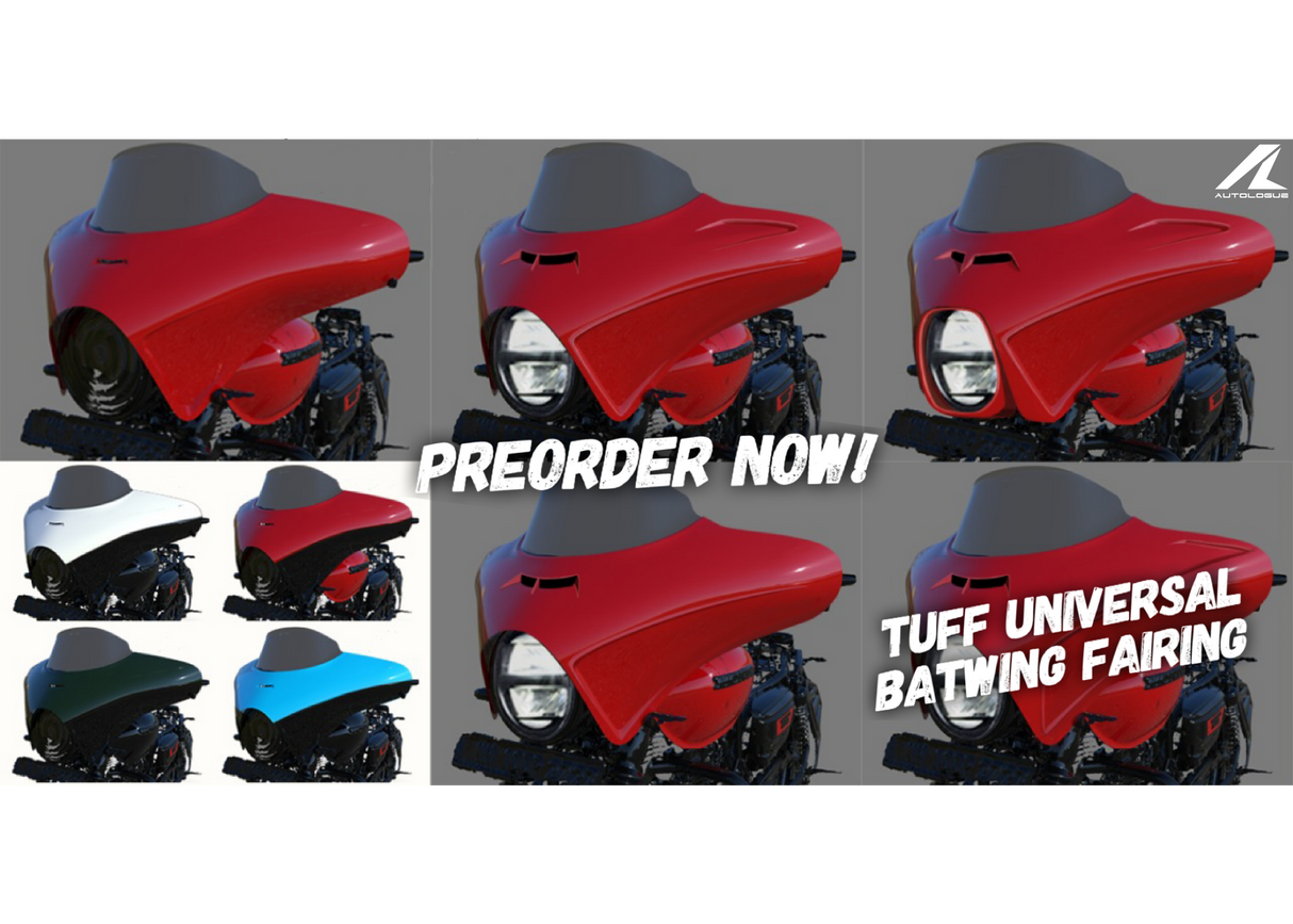 Tuff - Batwing Fairing Kit for the Meteor 350